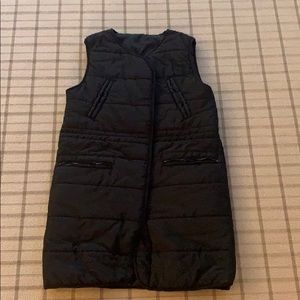 Nu NY long quilted vest